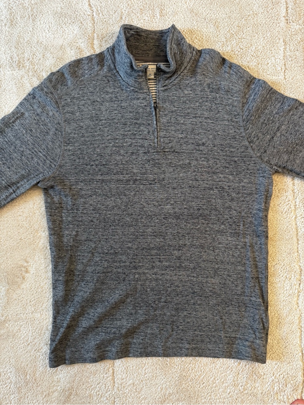 JCrew cotton quarter zip (100% cotton)